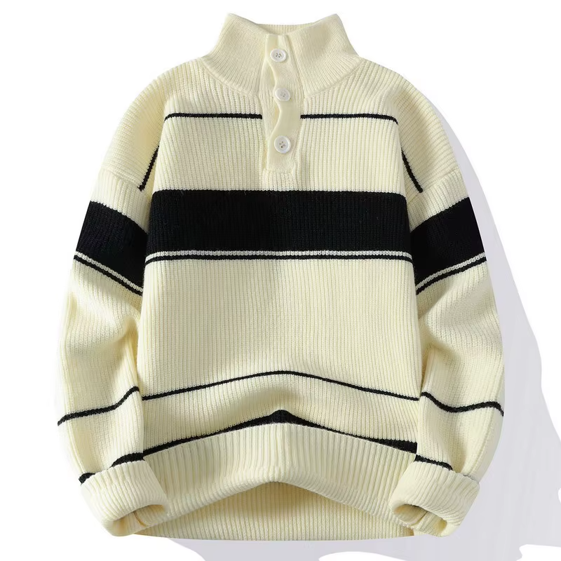 3-Button Pullover - HESTON MANOR