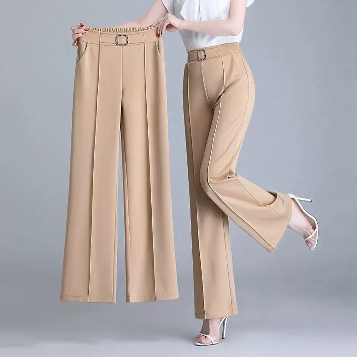 Roslyn Ice Silk Wide-Leg Pants — photo 3