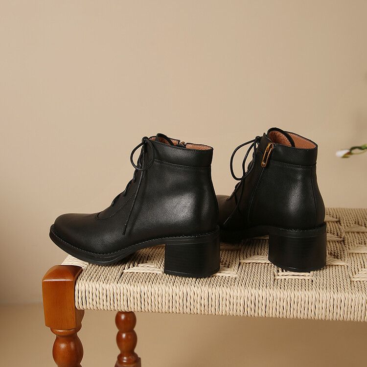 Jasmine Leather Ankle Boots — photo 20