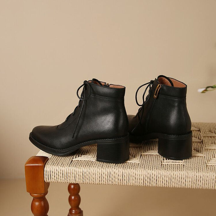 Jasmine Leather Ankle Boots — photo 20