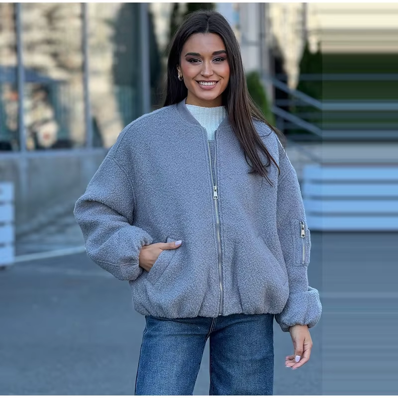 Women’s Cozy Cloud Bomber - Heston Manor