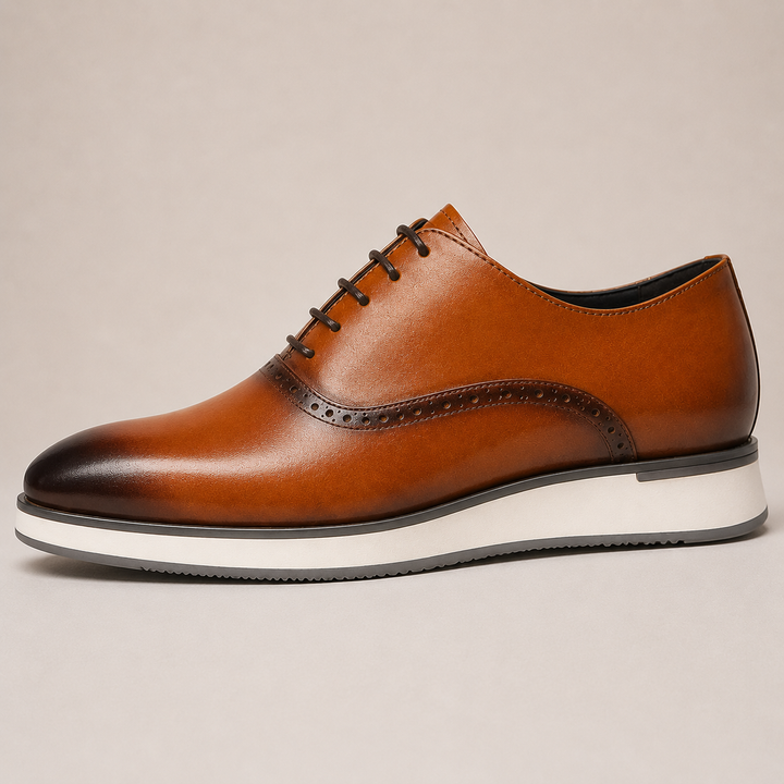 Quaro Cowhide Leather Oxford Shoes