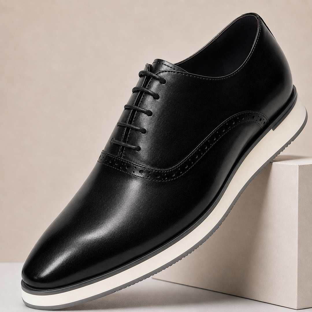 Quaro Cowhide Leather Oxford Shoes
