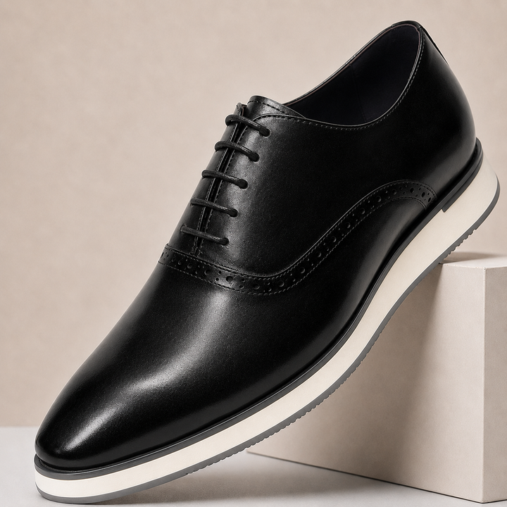 Quaro Cowhide Leather Oxford Shoes
