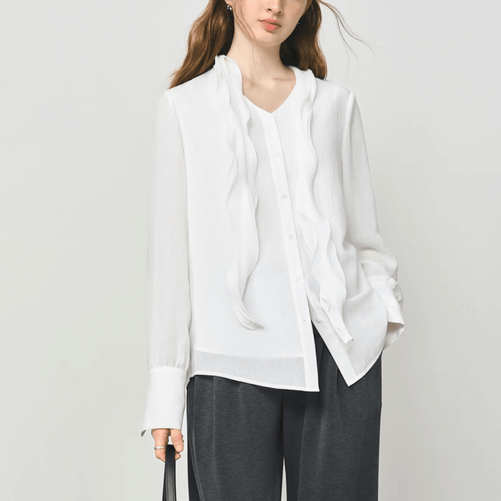 Elara Delphine Blouse - Heston Manor