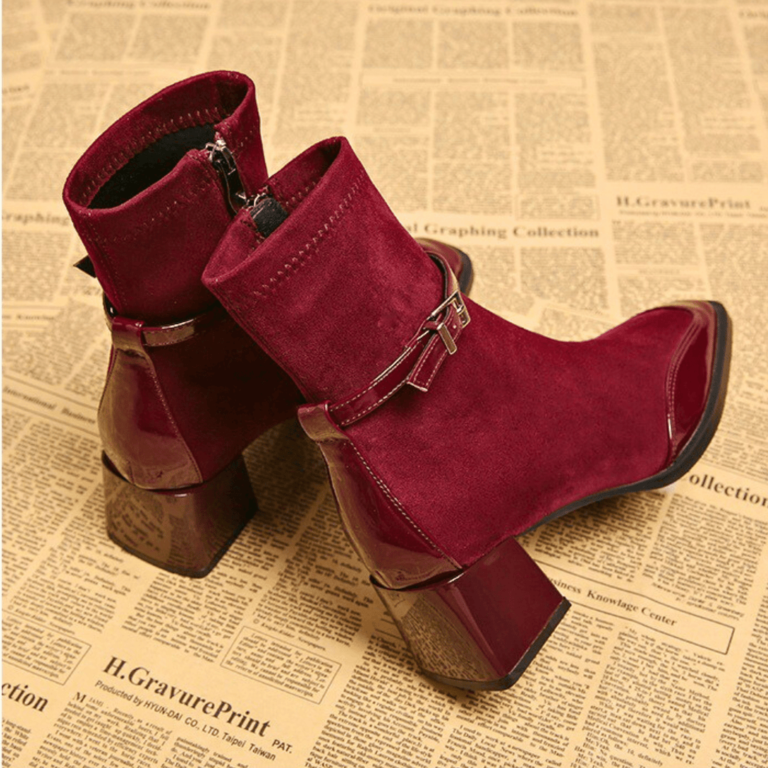 Avenoir Luxe Square-Toe Boot - Heston Manor