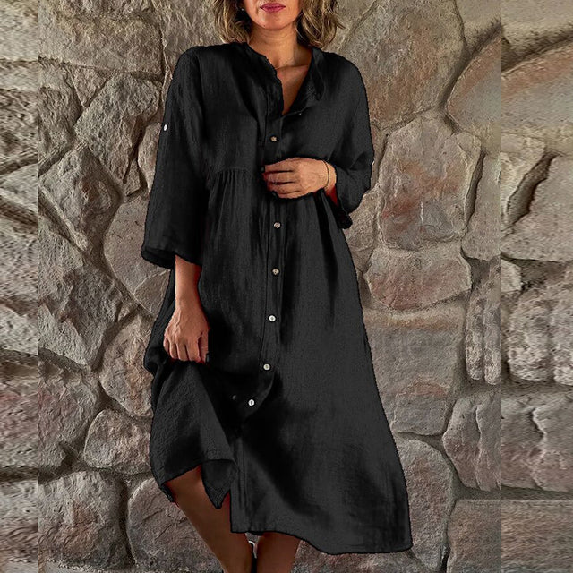 Flowy Midi Dress Womens - Elegant Evening Wear Briarelle - Heston Manor