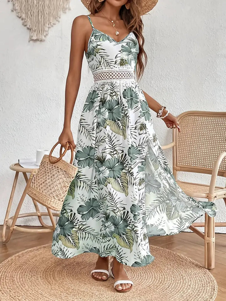 Floral Midi Dress Womens - Summer Breezy Comfort Ravella - Heston Manor