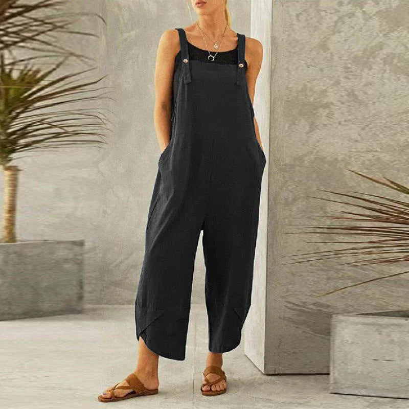 Wide Leg Overalls Womens - Adjustable Strap Boho Style Sorelle - Heston Manor