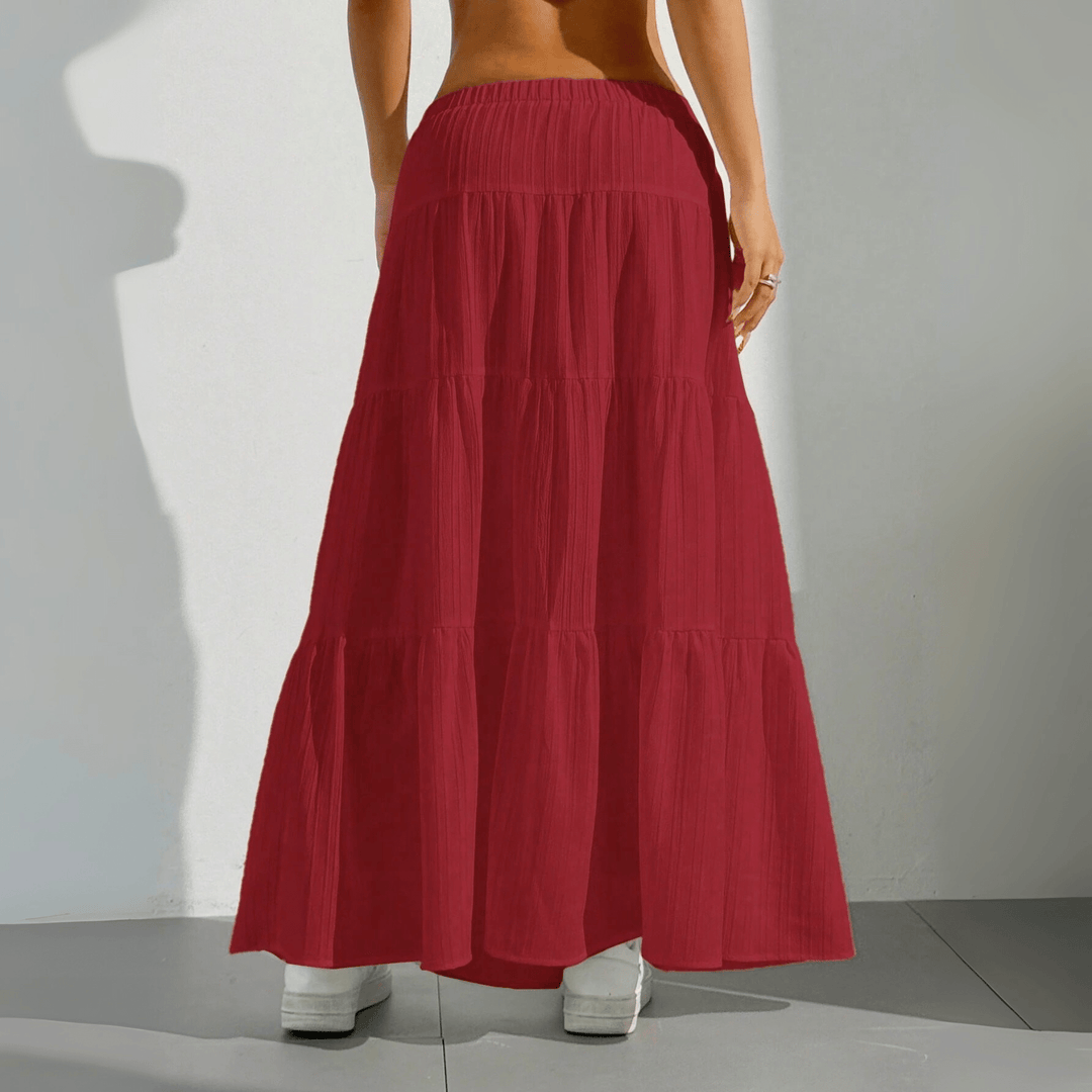 Aubrielle Camellia Breeze Maxi Skirt - Heston Manor