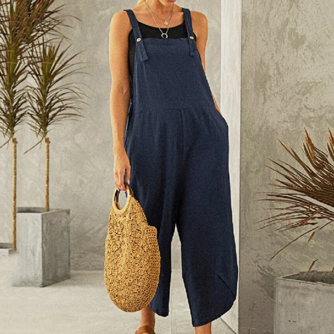Wide Leg Overalls Womens - Adjustable Strap Boho Style Sorelle - Heston Manor