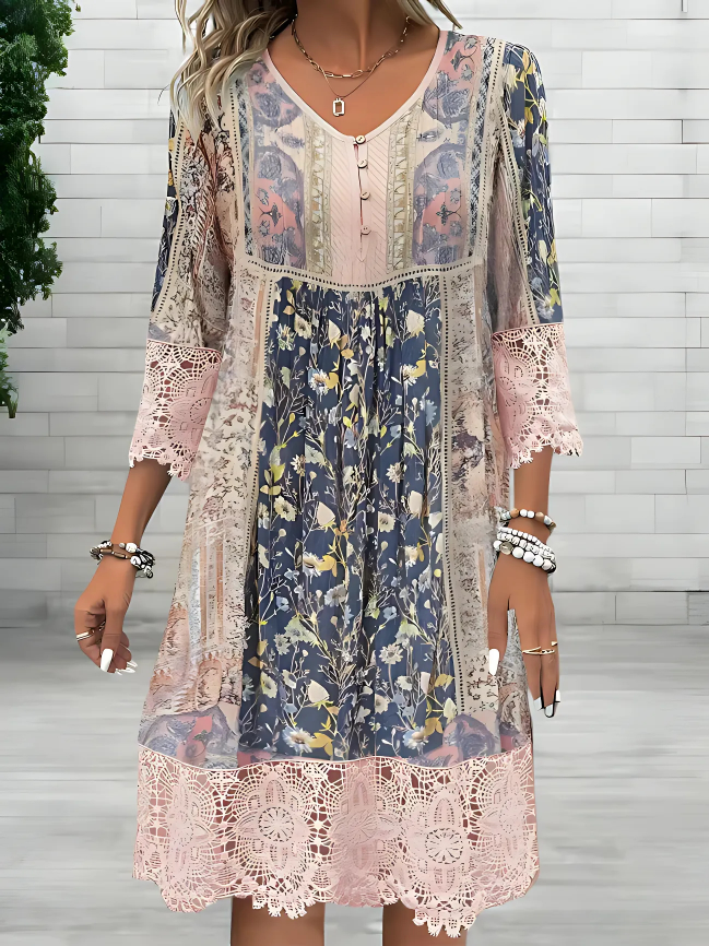 Flowy Boho Dress Womens - Soft Touch Comfort Opalana - Heston Manor