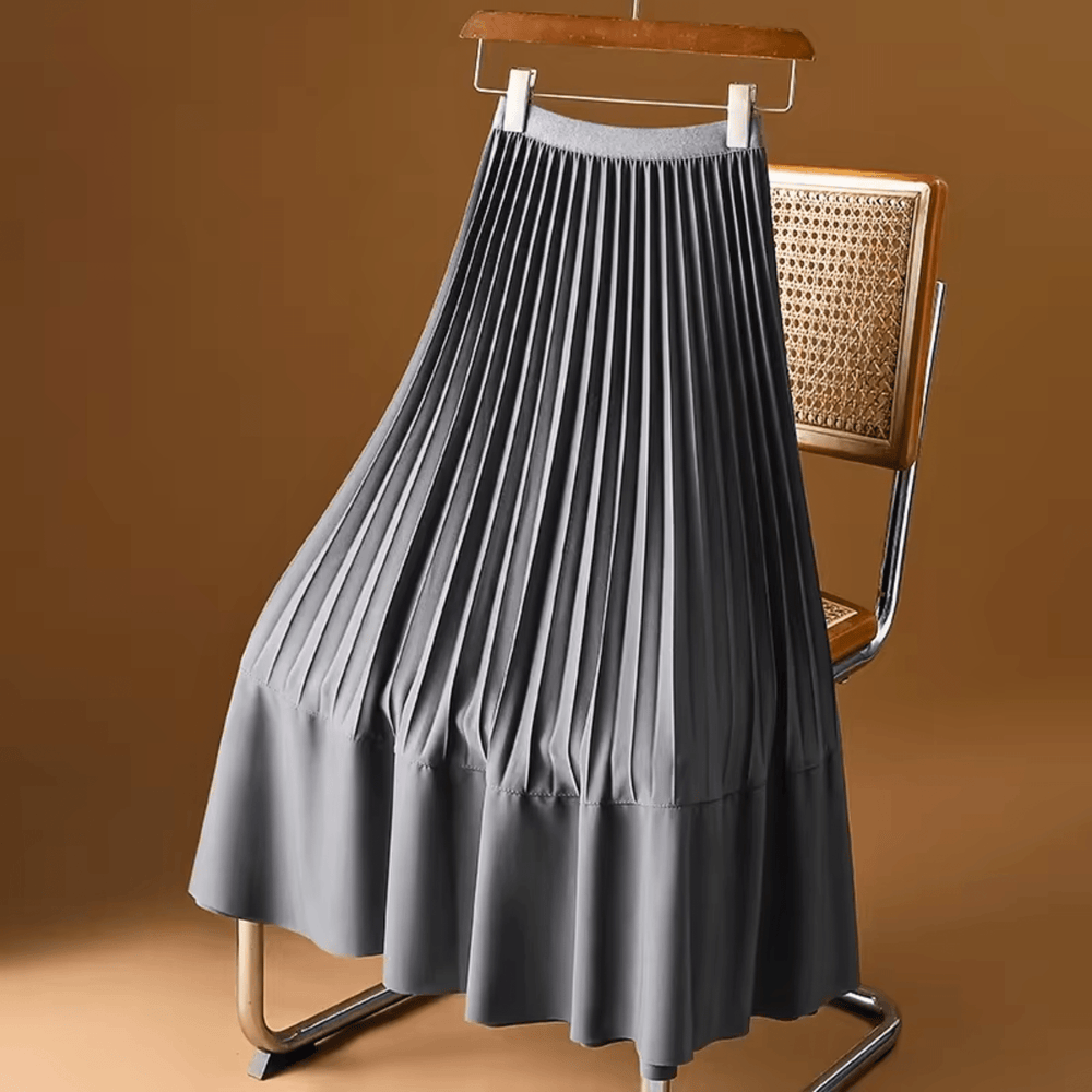 Claremont Precision Pleated High-Waist Skirt - Heston Manor