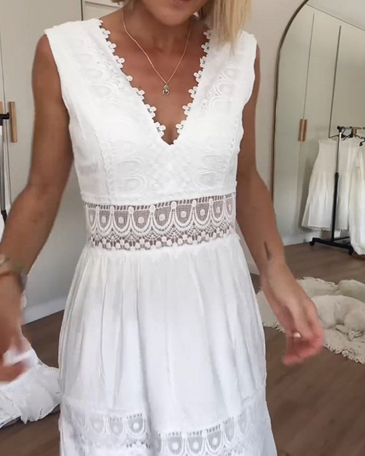 Wrap Boho Dress Womens - Flowy Draped Elegance Avalena - Heston Manor
