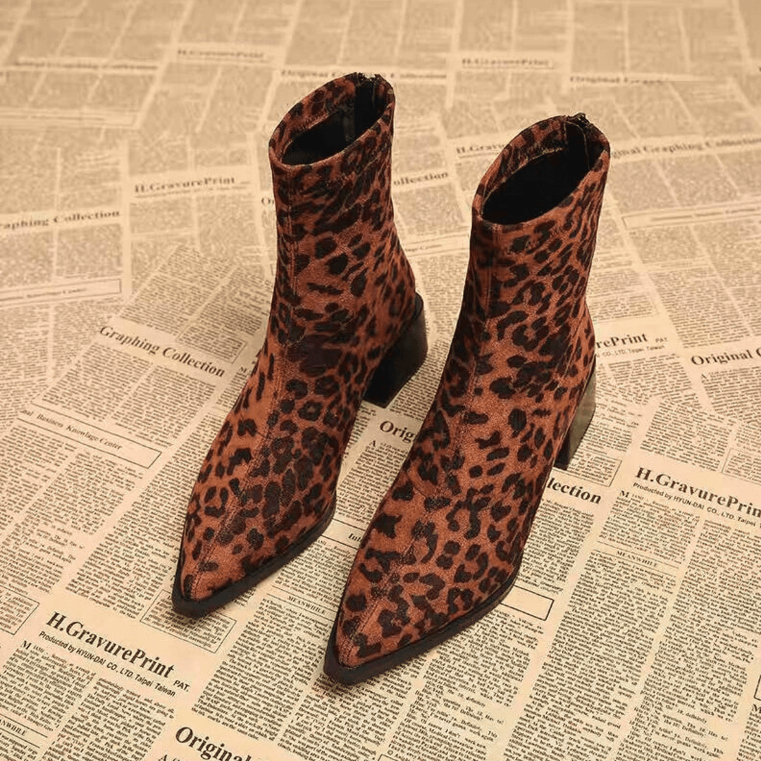 Savaro Suede Pointed-Toe Boot - Heston Manor