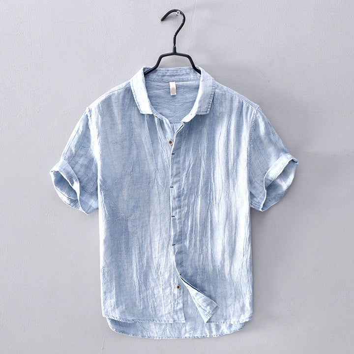 Coral Bay Linen Felix Grant Shirt for Relaxed Summer Style - Heston Manor