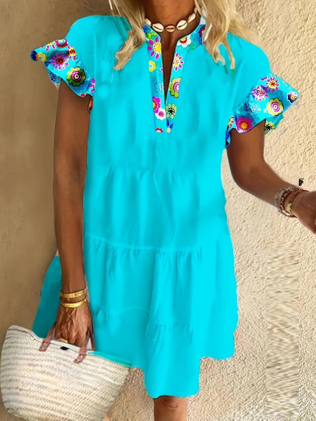 Boho Flowy Dress Womens - Versatile Cocktail Attire Zepherelle - Heston Manor