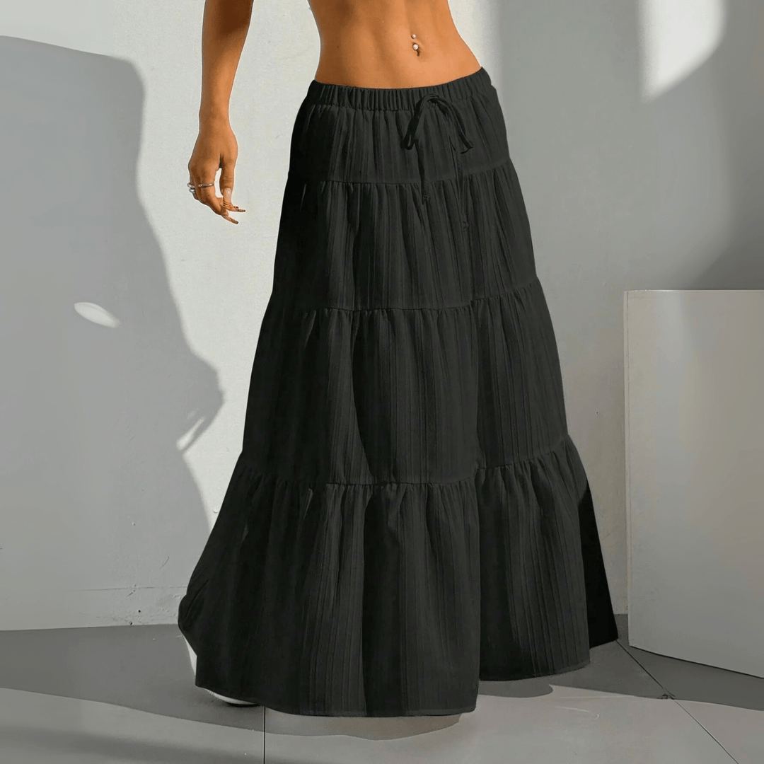 Aubrielle Camellia Breeze Maxi Skirt - Heston Manor