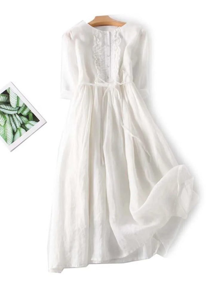 Vintage Dress Womens - Flattering Silhouette & Breezy Comfort Elanora - Heston Manor