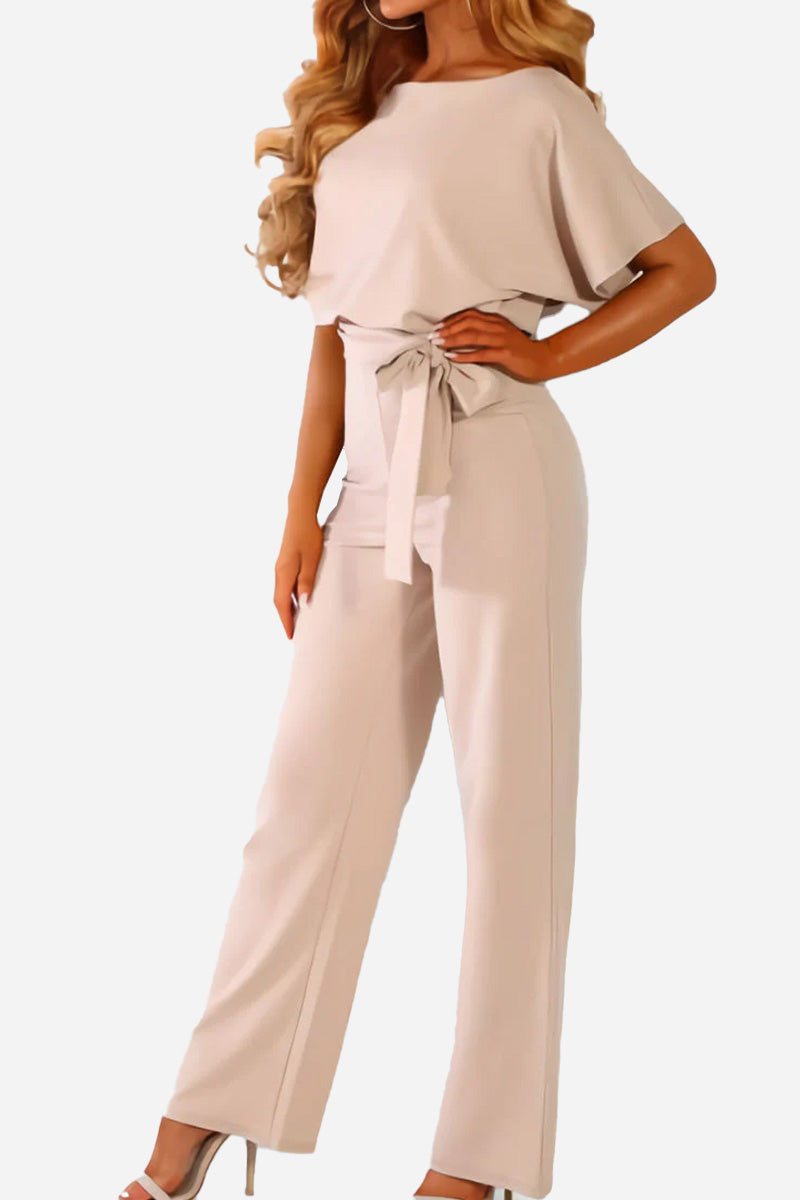Wide-Leg Jumpsuit Womens - Batwing Sleeves Day-to-Night Stella - Heston Manor