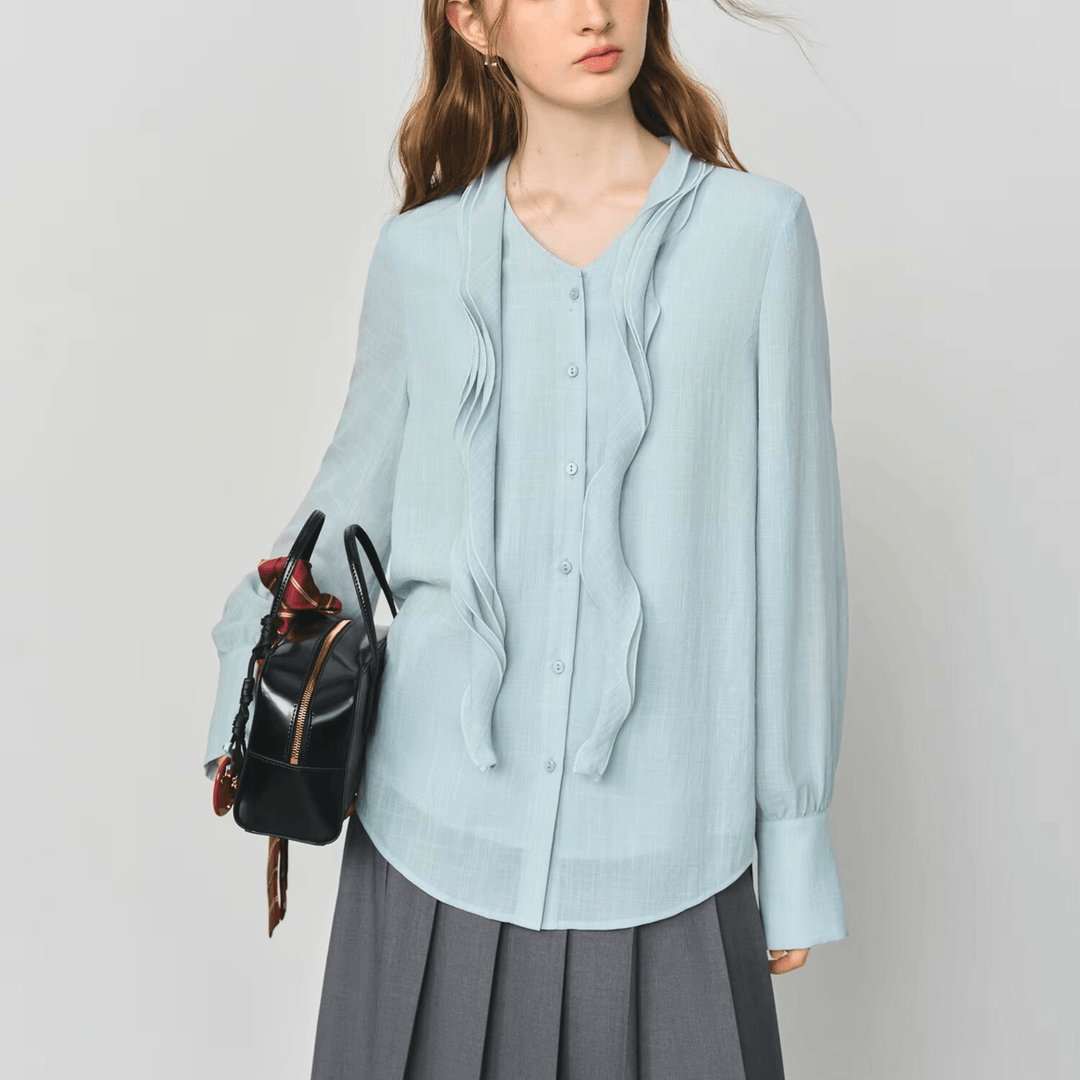 Elara Delphine Blouse - Heston Manor