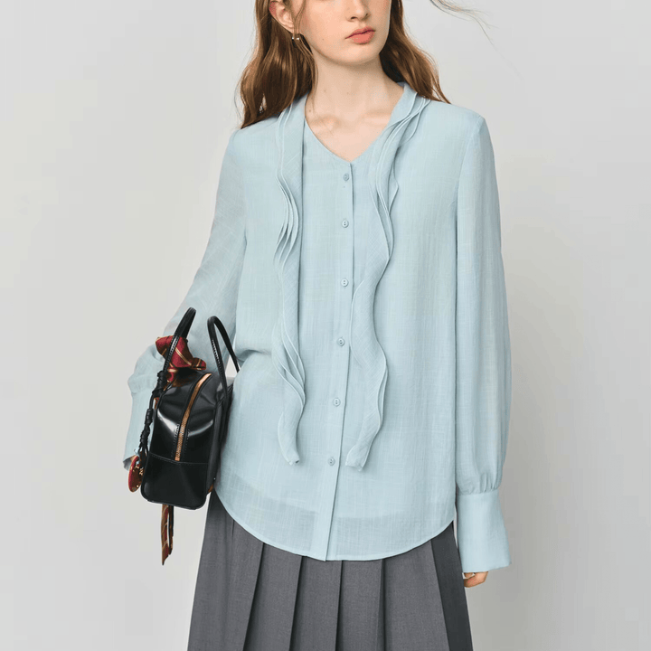 Elara Delphine Blouse - Heston Manor
