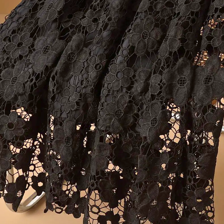Celestine Floral Lace Hem Skirt - Heston Manor