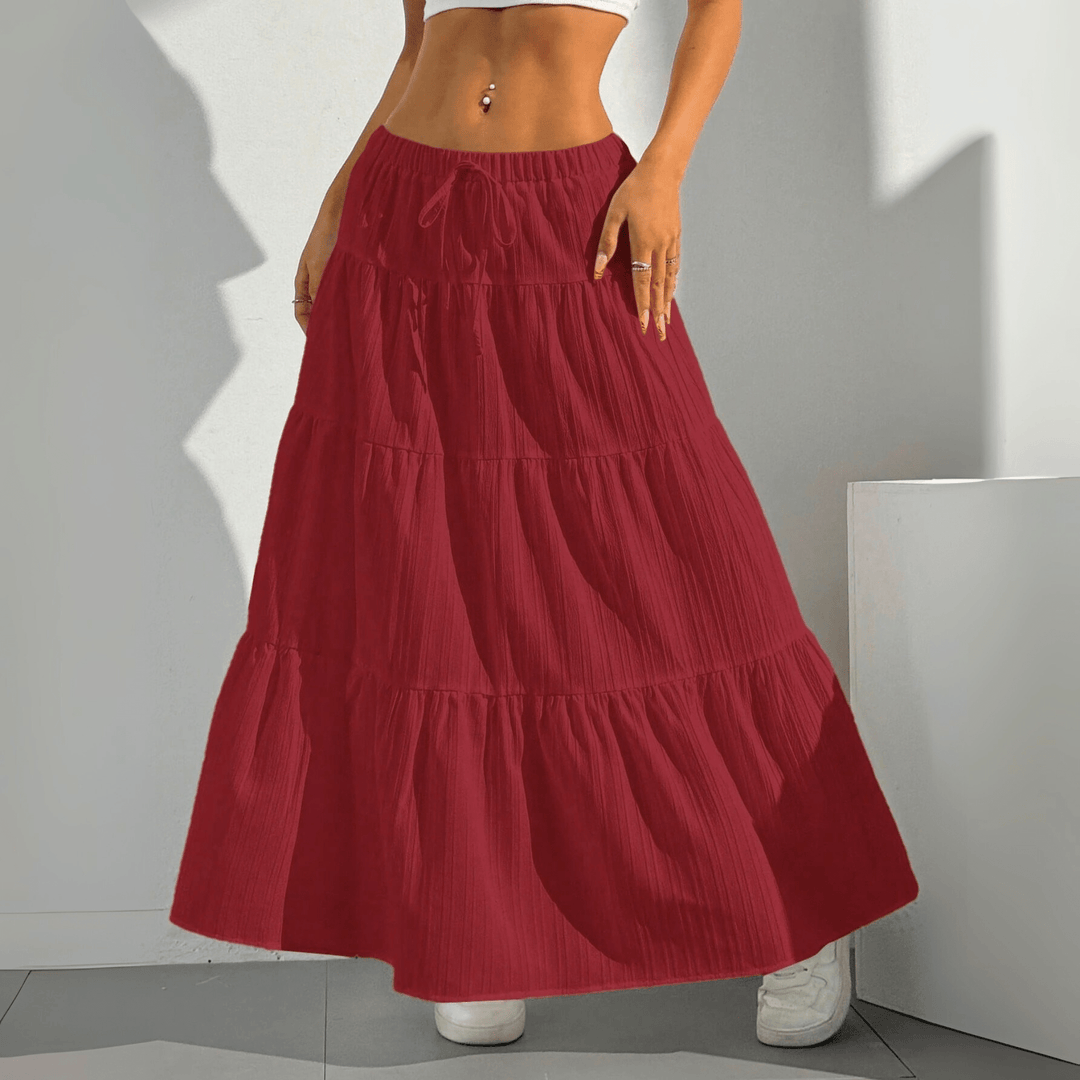 Aubrielle Camellia Breeze Maxi Skirt - Heston Manor