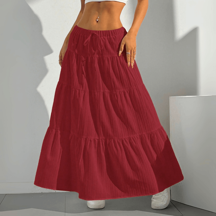 Aubrielle Camellia Breeze Maxi Skirt - Heston Manor