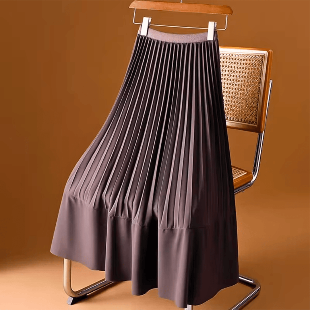 Claremont Precision Pleated High-Waist Skirt - Heston Manor