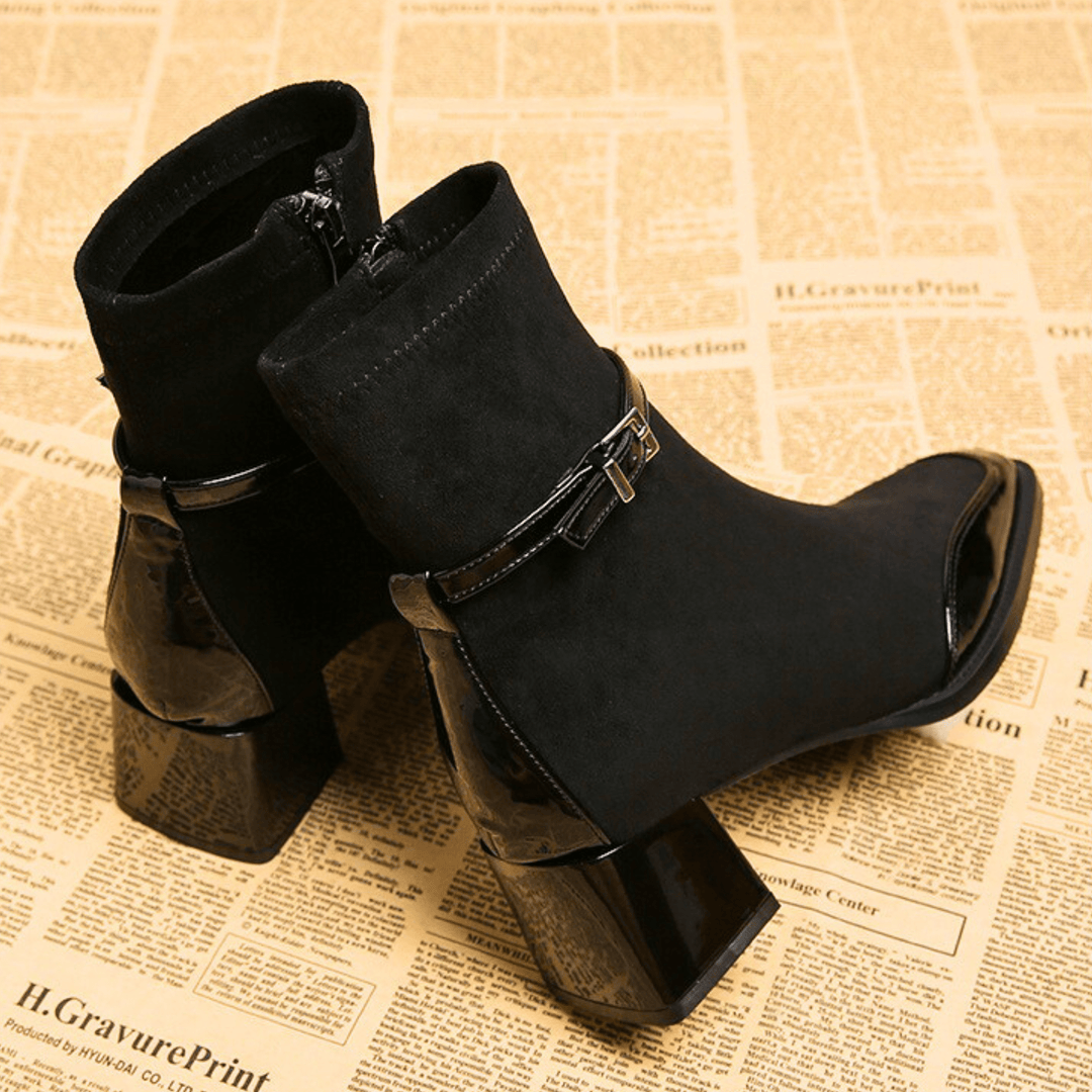 Avenoir Luxe Square-Toe Boot - Heston Manor