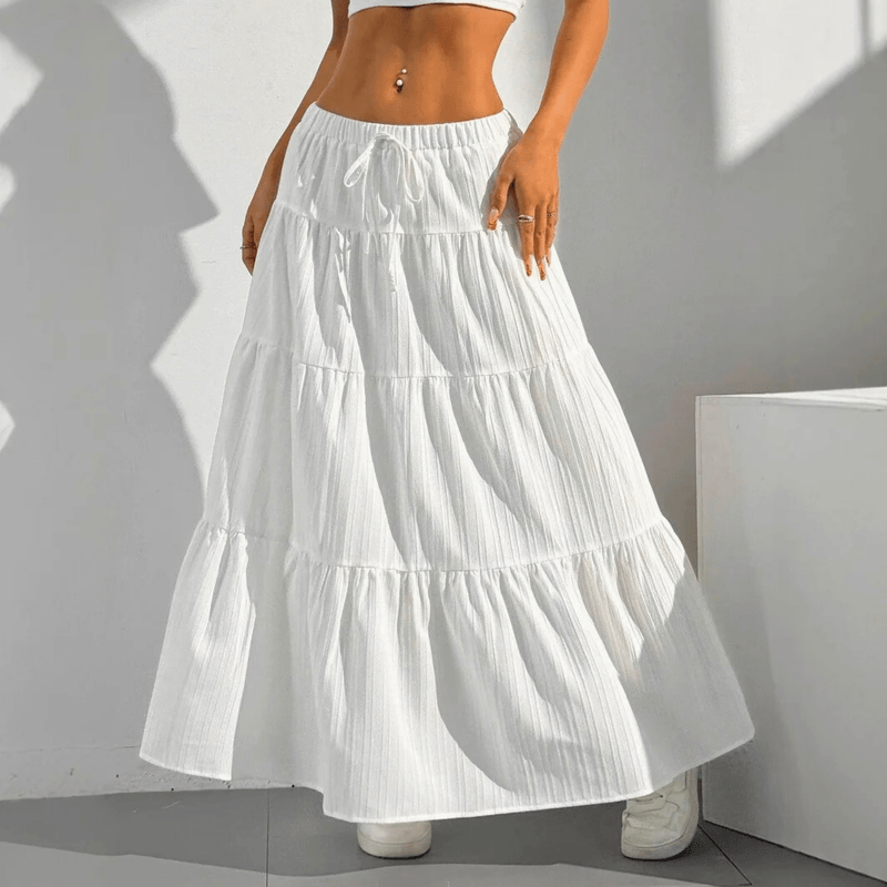 Aubrielle Camellia Breeze Maxi Skirt - Heston Manor