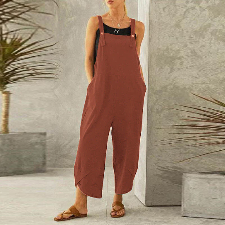 Wide Leg Overalls Womens - Adjustable Strap Boho Style Sorelle - Heston Manor