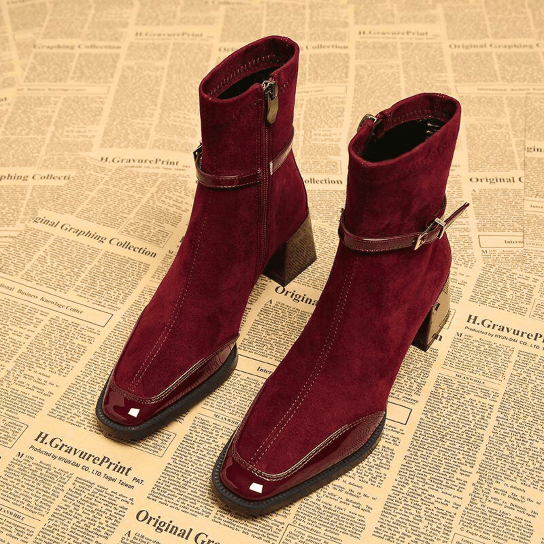 Avenoir Luxe Square-Toe Boot - Heston Manor