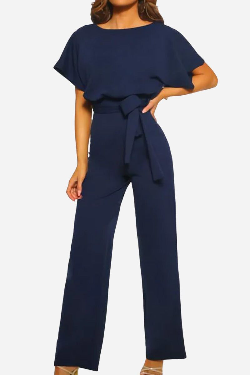 Wide-Leg Jumpsuit Womens - Batwing Sleeves Day-to-Night Stella - Heston Manor