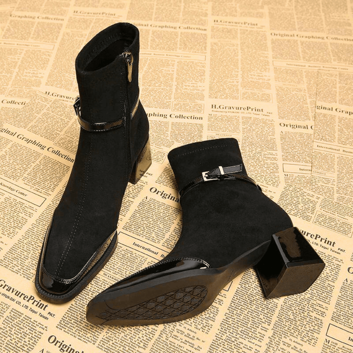 Avenoir Luxe Square-Toe Boot - Heston Manor