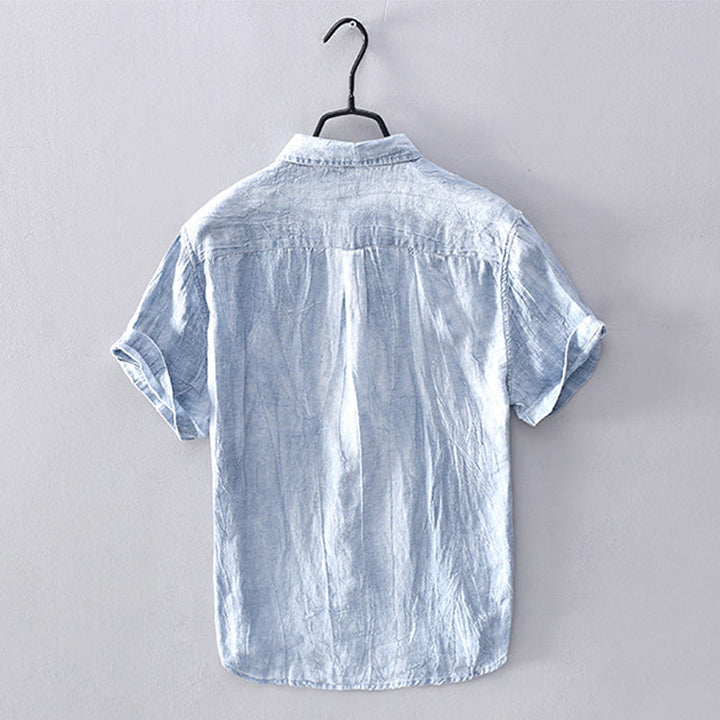 Coral Bay Linen Felix Grant Shirt for Relaxed Summer Style - Heston Manor