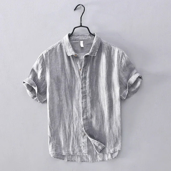Coral Bay Linen Felix Grant Shirt for Relaxed Summer Style - Heston Manor