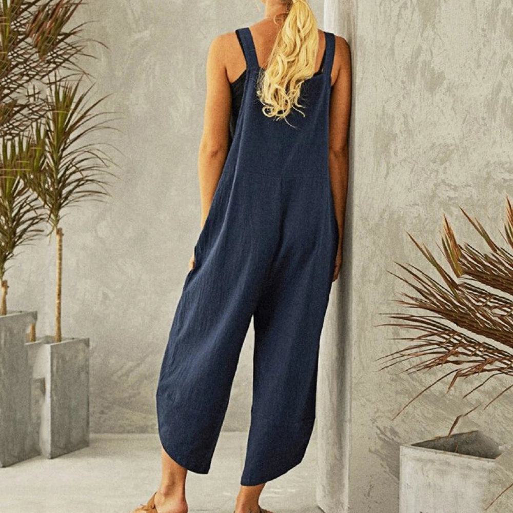 Wide Leg Overalls Womens - Adjustable Strap Boho Style Sorelle - Heston Manor