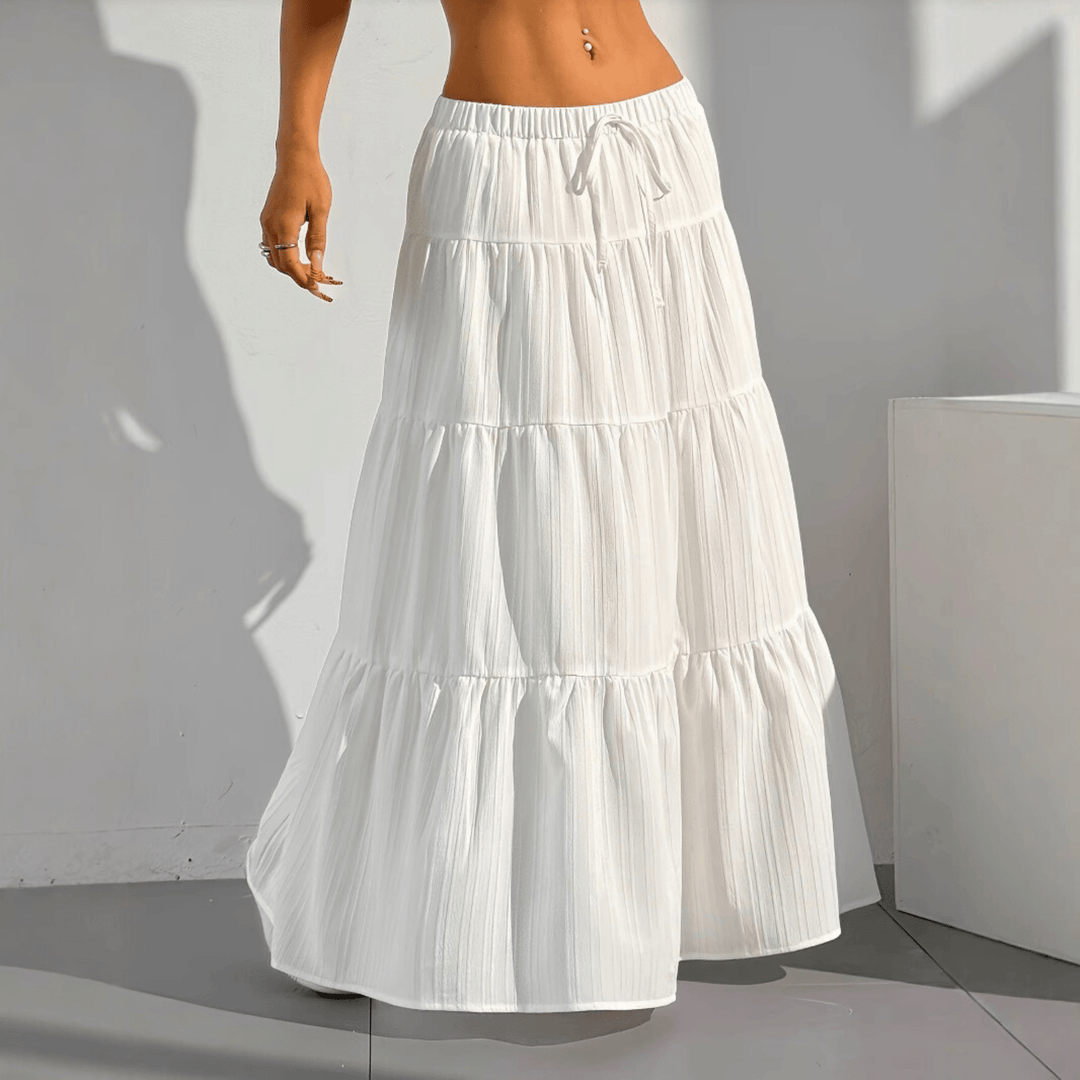 Aubrielle Camellia Breeze Maxi Skirt - Heston Manor