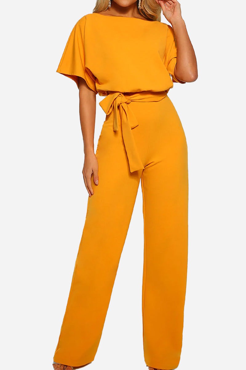 Wide-Leg Jumpsuit Womens - Batwing Sleeves Day-to-Night Stella - Heston Manor