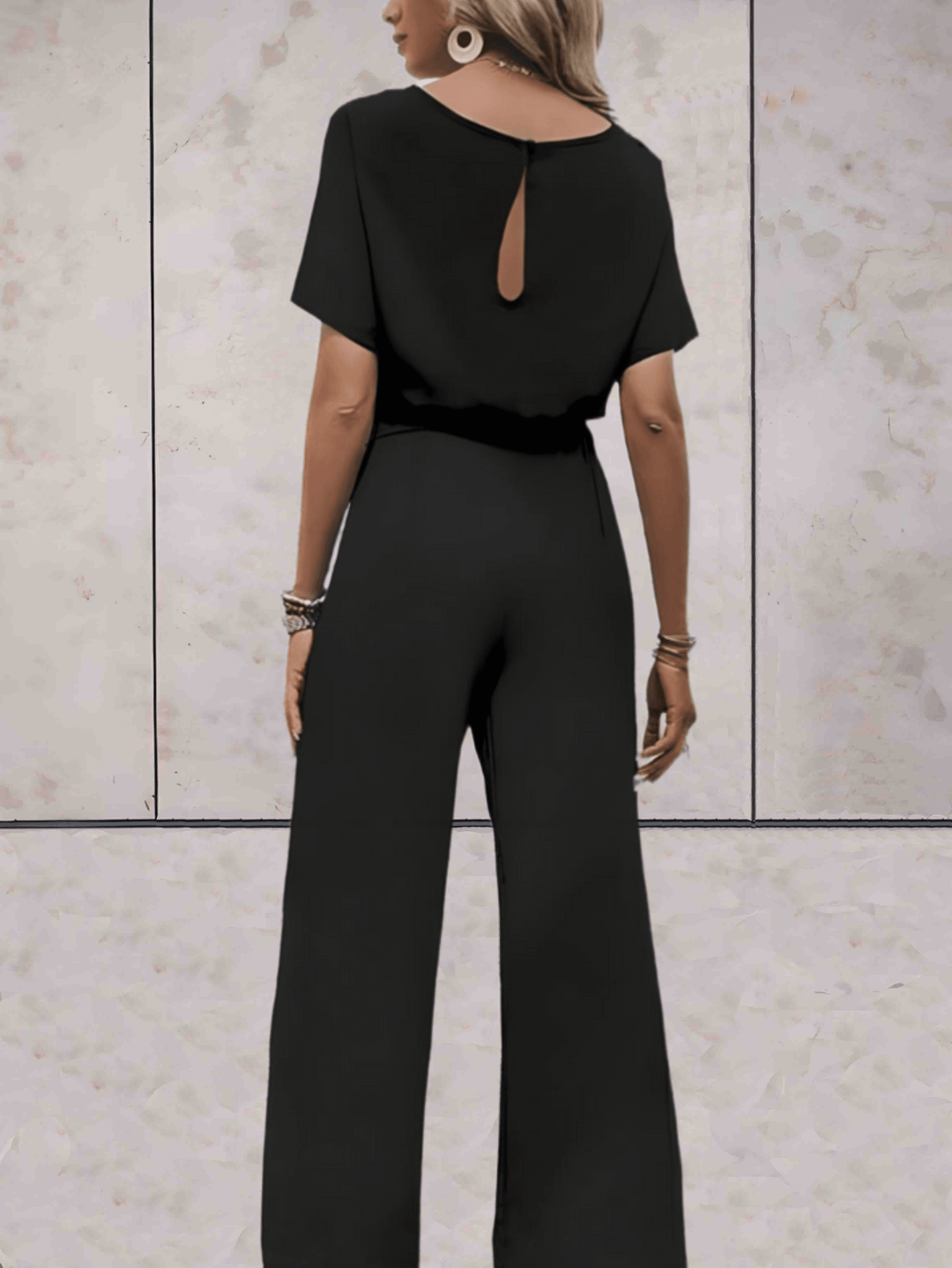 Women's Two-Piece Set - Camel Short Sleeve Outfit Padero - Heston Manor