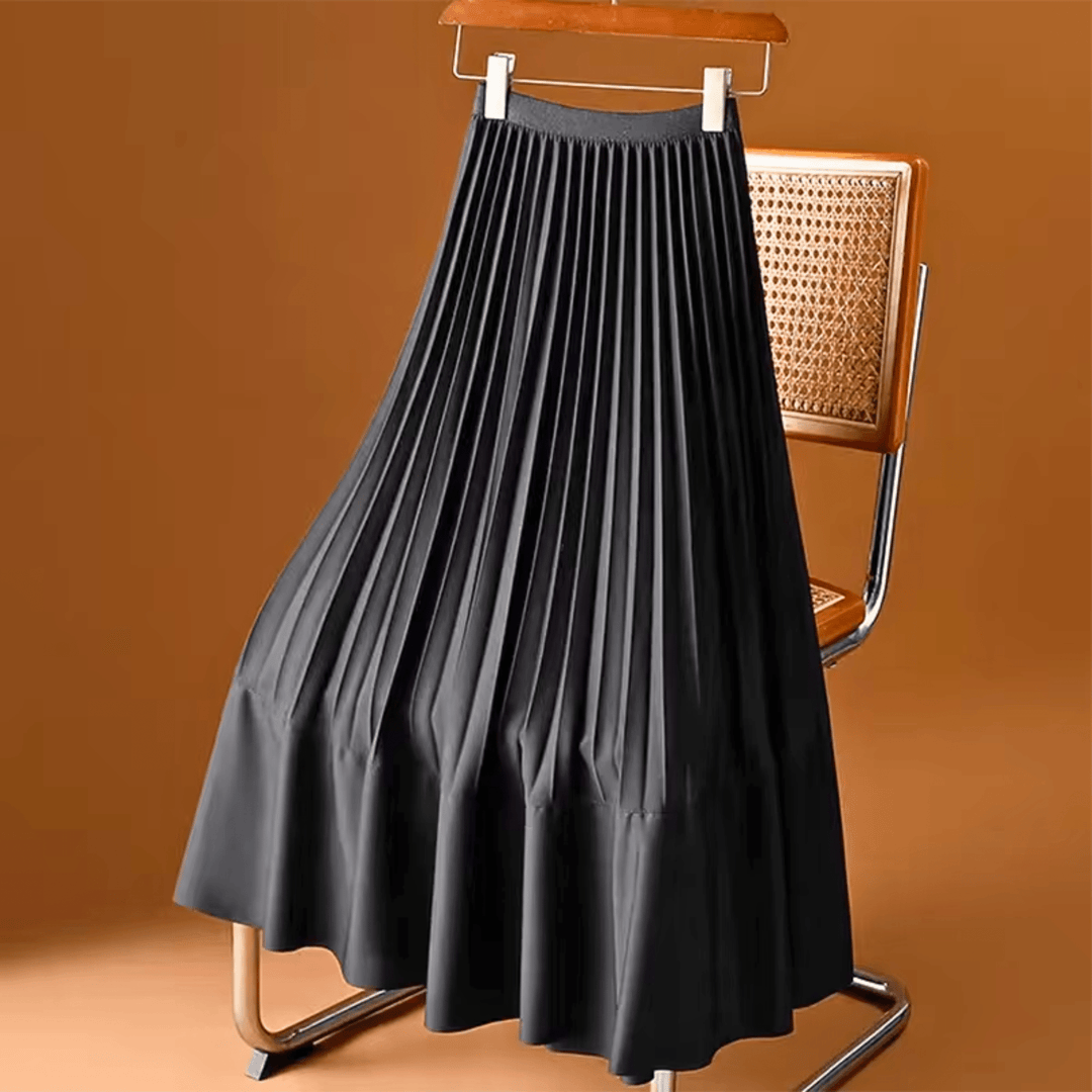 Claremont Precision Pleated High-Waist Skirt - Heston Manor