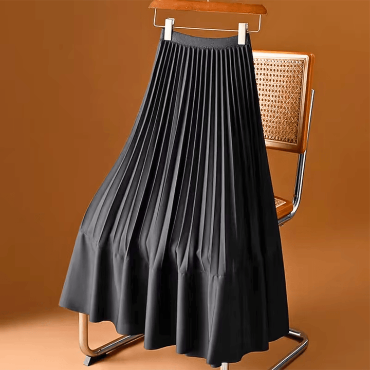 Claremont Precision Pleated High-Waist Skirt - Heston Manor