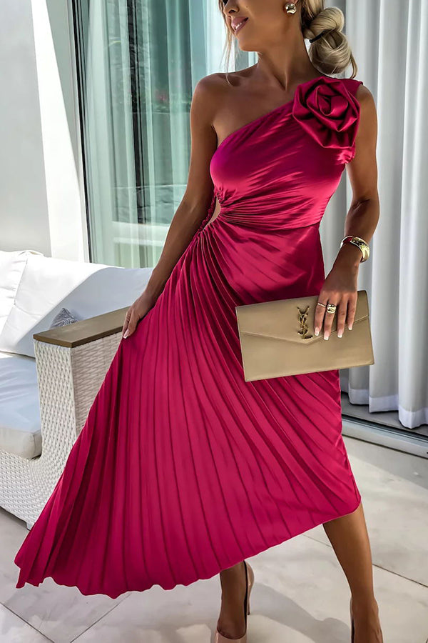 Floral Dress Womens - Flowy Cocktail Eveningwear Charisse - Heston Manor