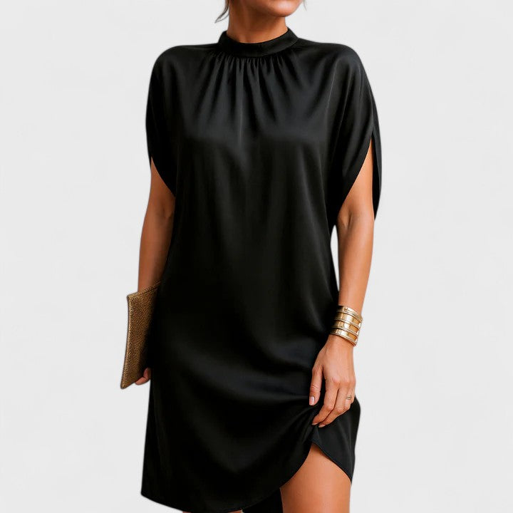 Mini Dress Womens - Split Sleeve Going Out Dress Dreslita - Heston Manor