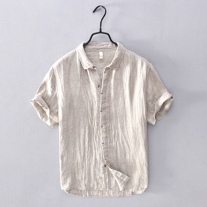 Coral Bay Linen Felix Grant Shirt for Relaxed Summer Style - Heston Manor
