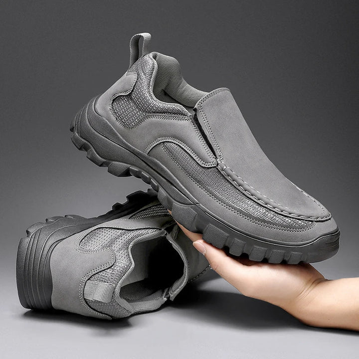 Venton Leather Slip-On Shoes