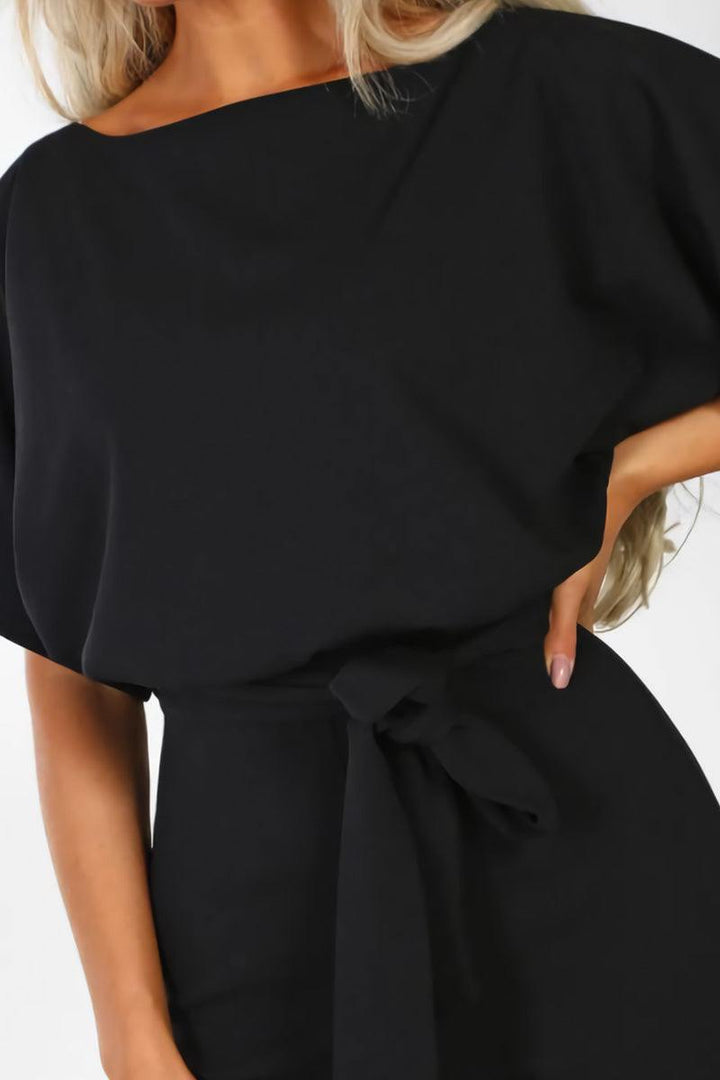 Wide-Leg Jumpsuit Womens - Batwing Sleeves Day-to-Night Stella - Heston Manor
