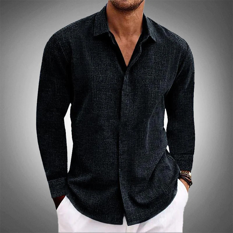 Russo Signature Amsterdam Linen Shirt - Heston Manor